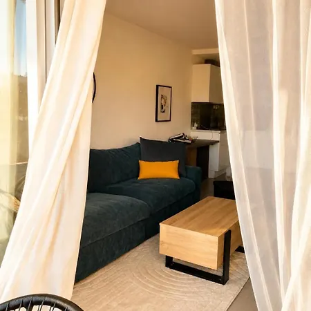 Bright With Balcony, Pool, And Tennis Court Apartment
